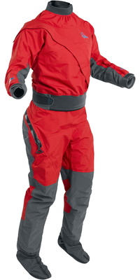 2025 Palm Dames Cascade Front Zip Kajak Droogpak 12369 - Flame Red
