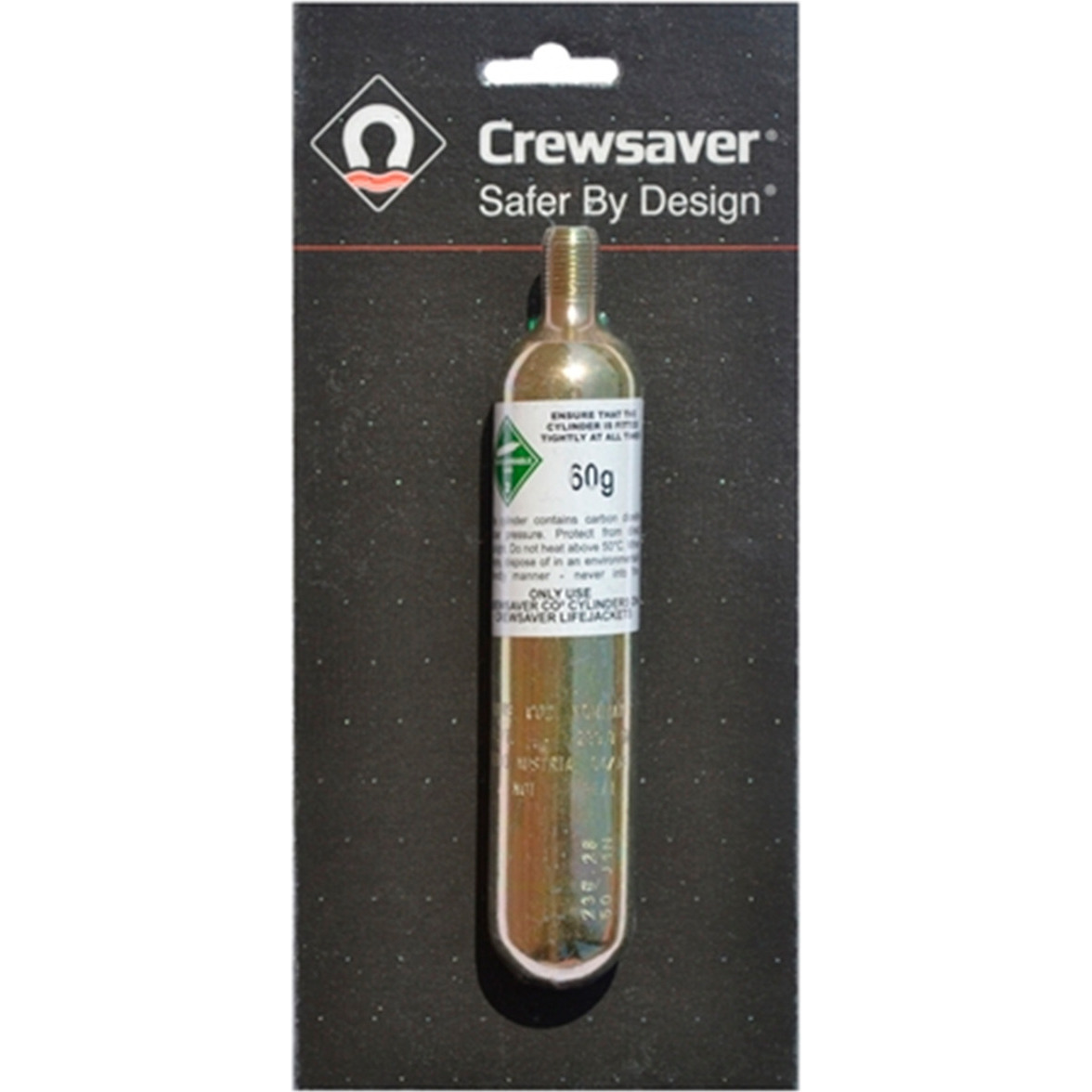 2026 Crewsaver 60g 275n Reddingsvest Vervangende Cilinder 10470