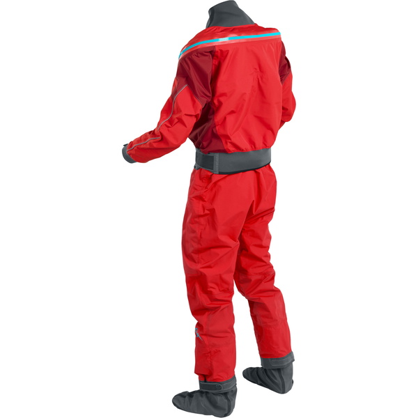 2025 Palm Heren Atom Back Zip Kajak Drogensuit & Con Zip Flame / Chilli 12380
