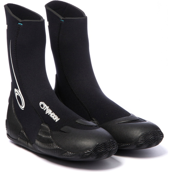 2021 Typhoon Vortex 5mm Neopreen Laarzen Met Ronde Neus 300320 - Zwart