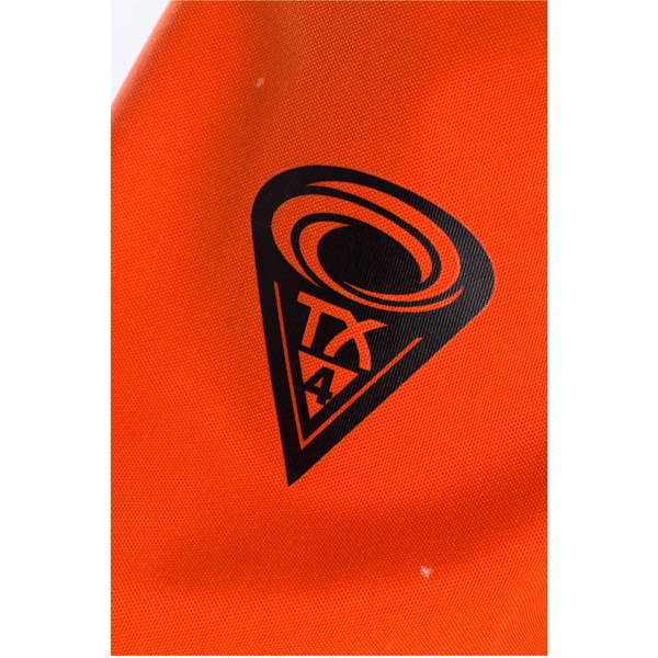 2022 Typhoon Junior Rookie Drysuit Black / Orange 100171