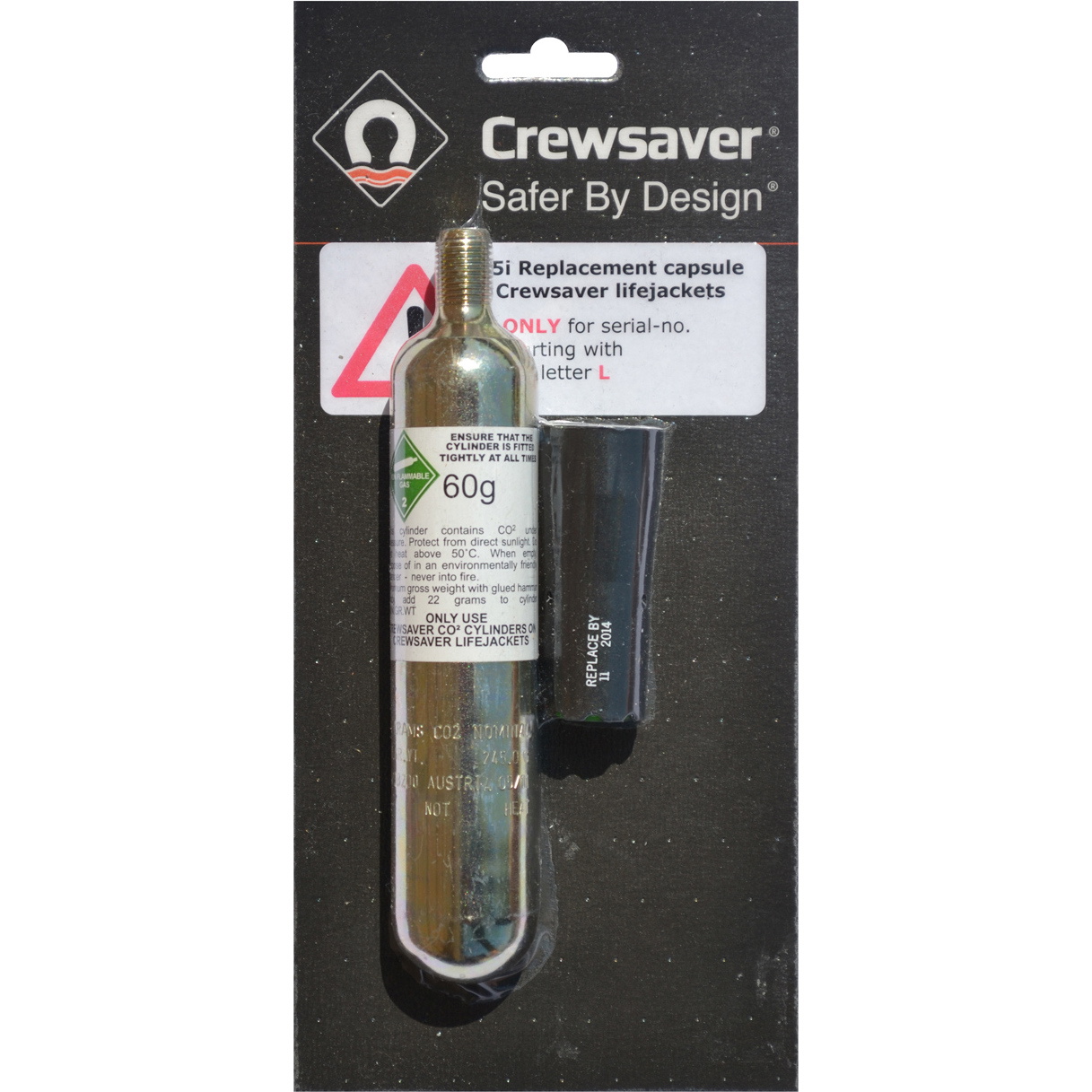 2026 Crewsaver 290n 60g Standaard Automatisch Herbewapeningspakket 11037