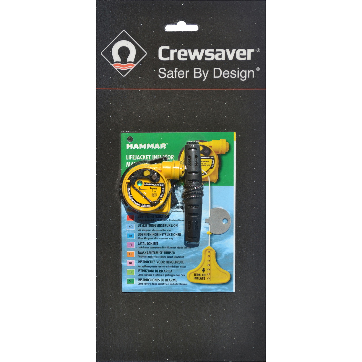 2026 Crewsaver ErgoFit Hammar MA1 Auto Capsule with Grab Handle 11308