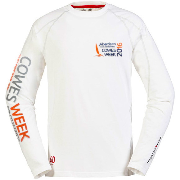 Musto Cowes Week Sunblock T-shirt met lange mouwen Wit PSE1550CW