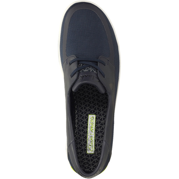 Musto Nautic Harbour Schoen in Marine (Blauw / Groen) FS0840 / 50