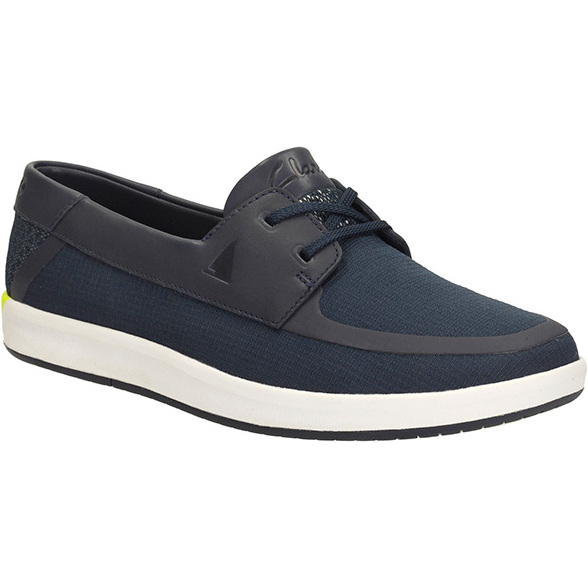 Musto Nautic Harbour Schoen in Marine (Blauw / Groen) FS0840 / 50