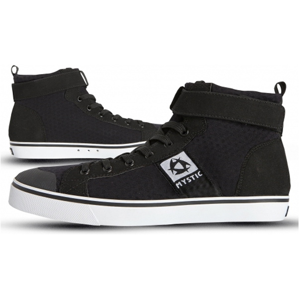Mystic Sneakers Van Neopreen Waterwear Hoge Sneakers Zwart 140265