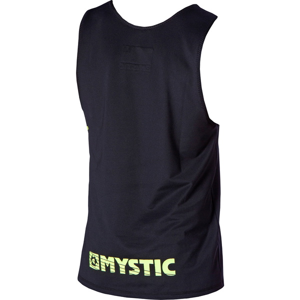 Mystic Star Loosefit Quickdry tanktop zwart / geel 150505