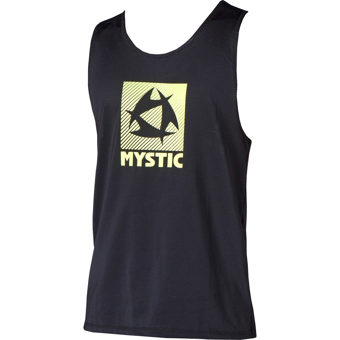 Mystic Star Loosefit Quickdry tanktop zwart / geel 150505
