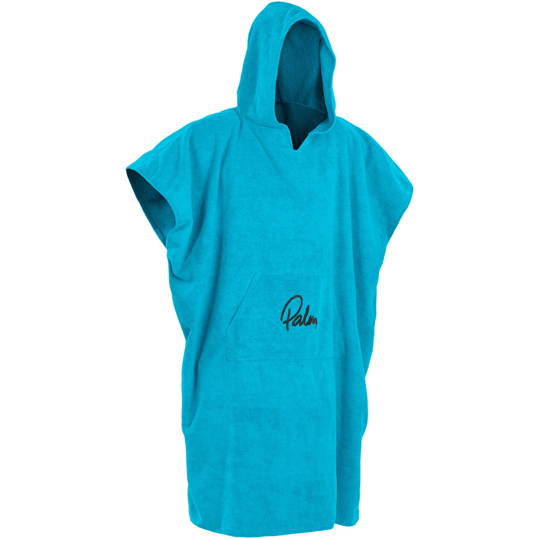 2026 Palm Handdoekwissel Badjas / Poncho 11847 - Blauw