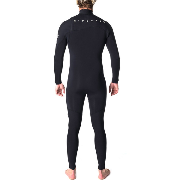 Rip Curl Flashbomb 5/3 mm Zip Free Wetsuit BLACK WSM6UF