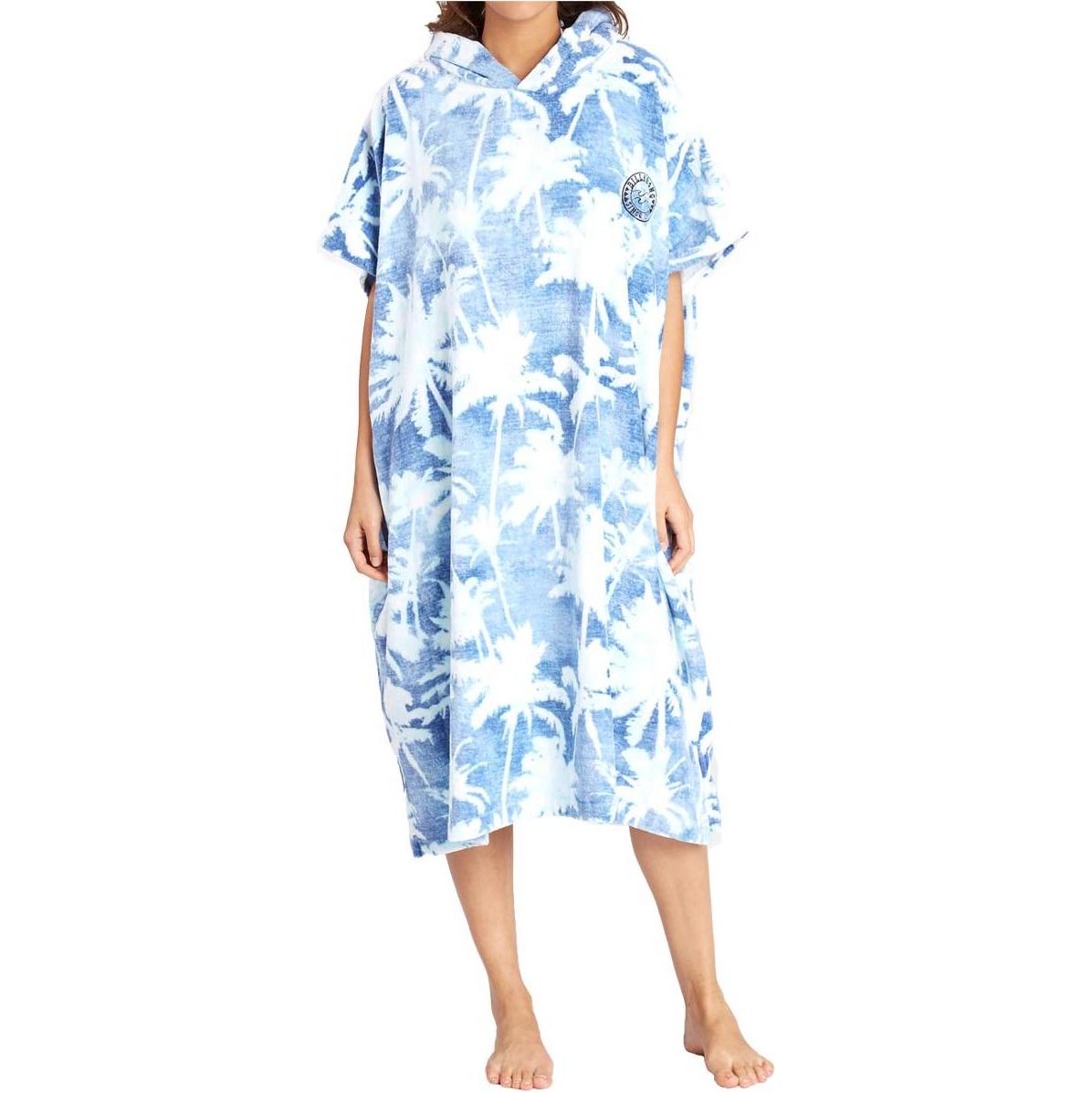 2018 Billabong Indigo handdoek met een kap / veranderende poncho C4BR01