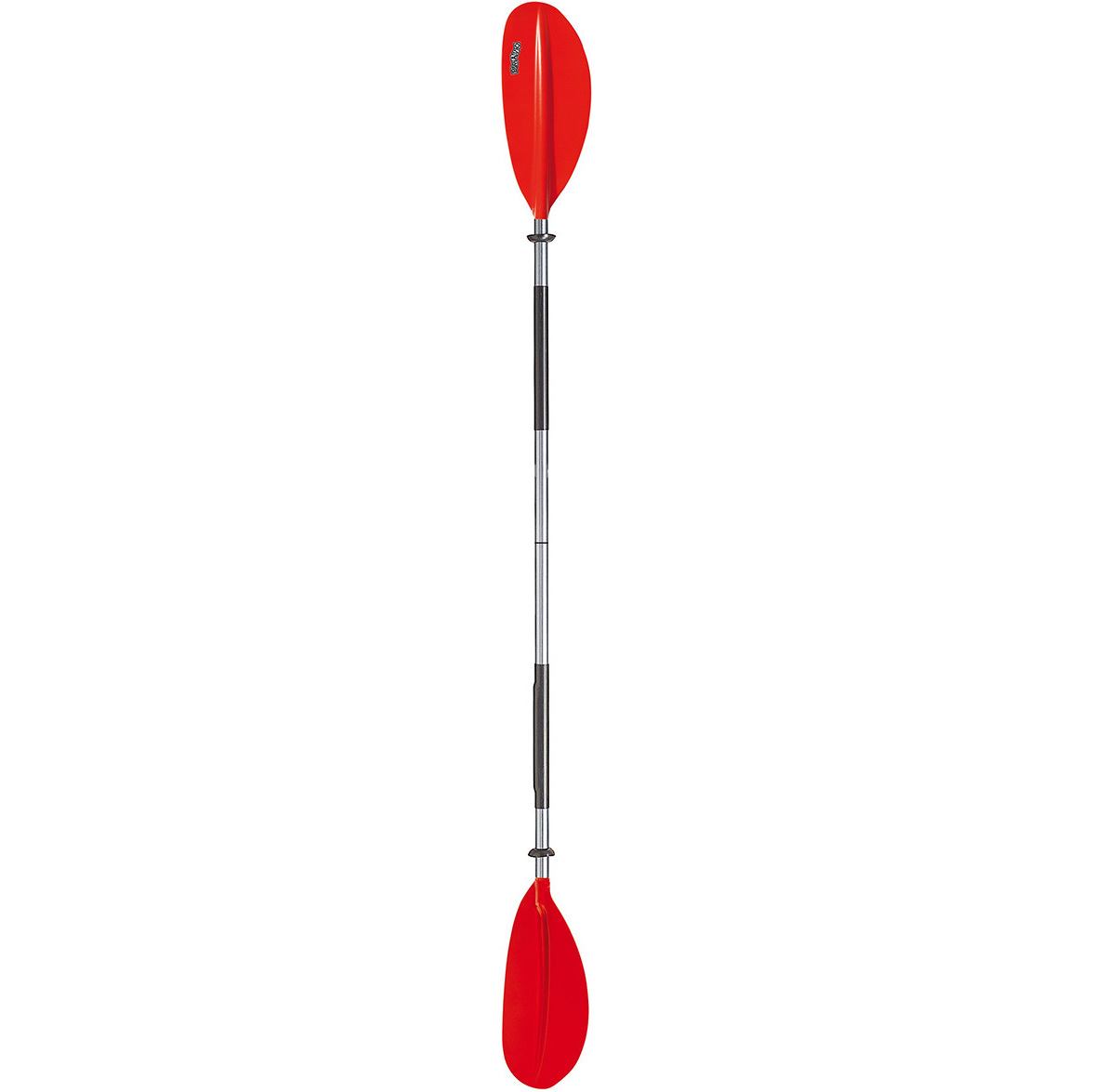 2026 Bravo KWB 220cm 2-Delige Aluminium Gebogen Blad Kajak Peddel Red 6277060N