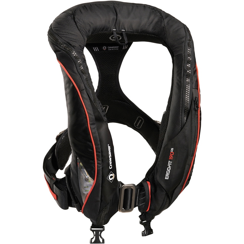 2026 Crewsaver Ergofit 190n Offshore Automatisch Harnas Reddingsvest Met Lichte Kap 9125bkap