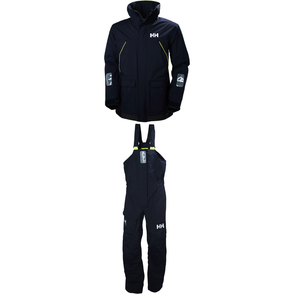 2019 Helly Hansen Pier Coastal Jacket 33872 & Broek 33900 Combi Set In Navy