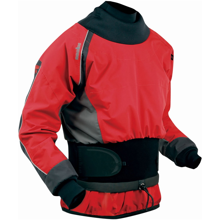 2026 Nookie Turbo Whitewater Jacket LAVA RED / CHARCOAL GREY JA10