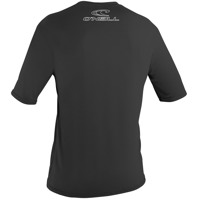 2026 O'Neill Heren Basic Skins Zonnehemd Met Korte Mouwen 3402 - Black