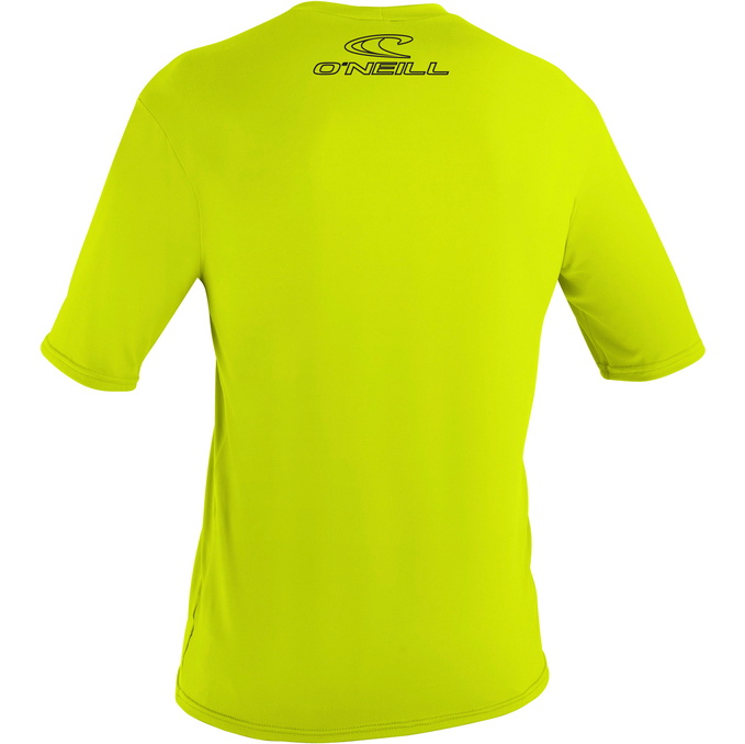 2026 O'Neill Heren Basic Skins Zonnehemd Met Korte Mouwen LIME 3402
