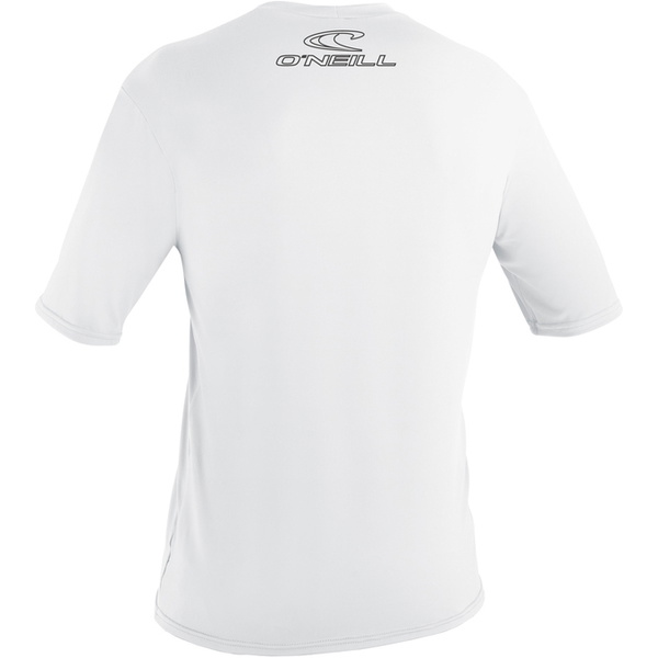 2026 O'Neill Heren Basic Skins Zonnehemd Met Korte Mouwen 3402 - White