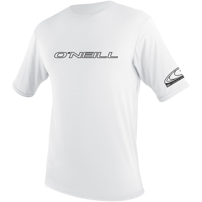 2026 O'Neill Heren Basic Skins Zonnehemd Met Korte Mouwen 3402 - White