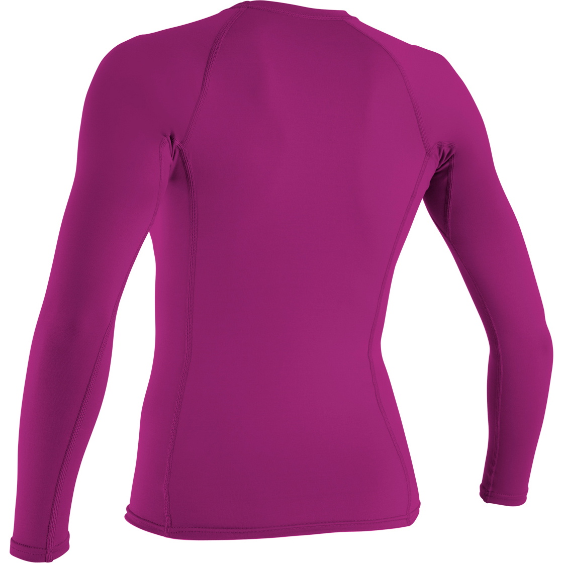 2026 O'neill Damesbasis Skins Lange Mouw Crew Lycra Vest 3549 - Vos Roze