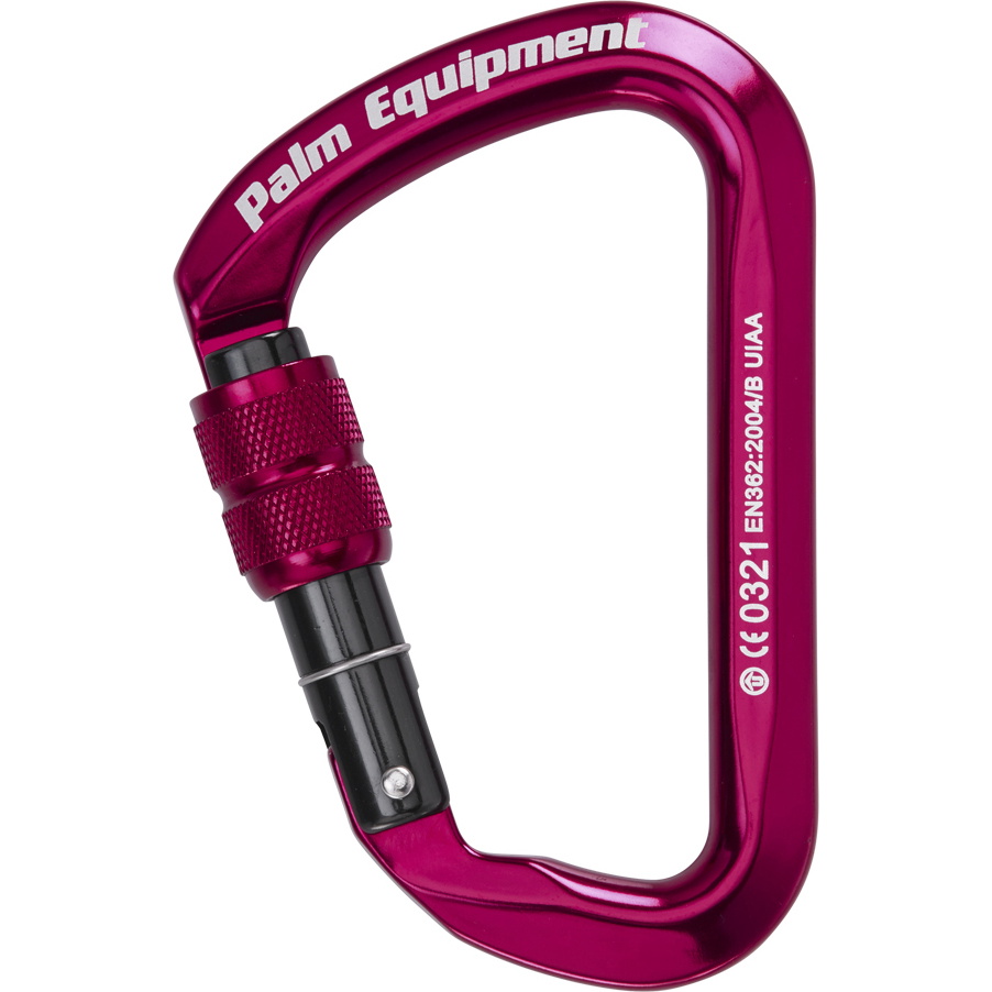 Palm HMS Schroefpoort Karabiner Rood 10541 2019