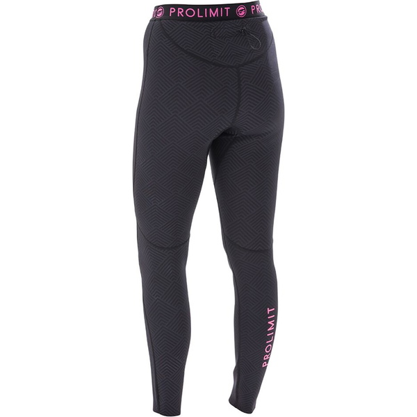 Prolimit Ladies SUP Athletic Quick Dry Broek Zwart / Roze 64760