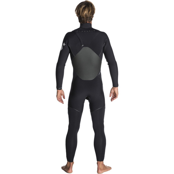 Rip Curl Flashbomb Plus 5/3mm Zip Free Wetsuit BLACK WSM7VF