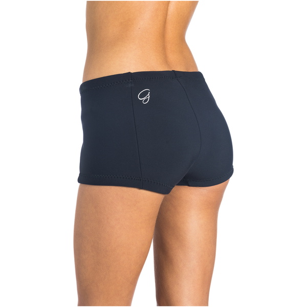 2024 Rip Curl Dames G-bomb Jongensbeen 1mm Neopreen Korte Broek Wsh4aw - Zwart