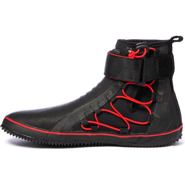 2025 Gul Universele 5mm Veterbootlaarzen BO1304-B2 - Black / Rood