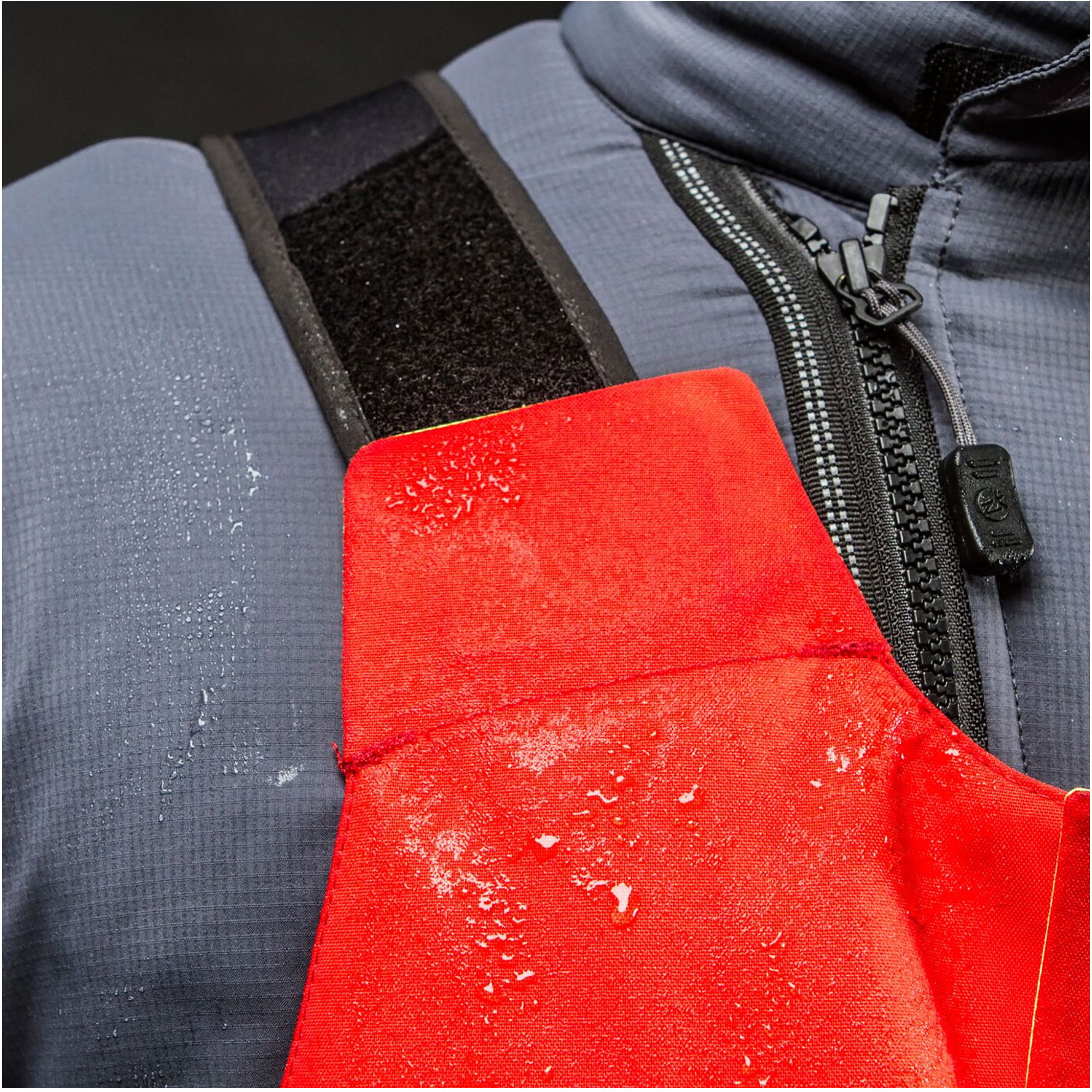 Zhik Mens Isotak X Ocean Sailing Salopettes SAL0920 - Red
