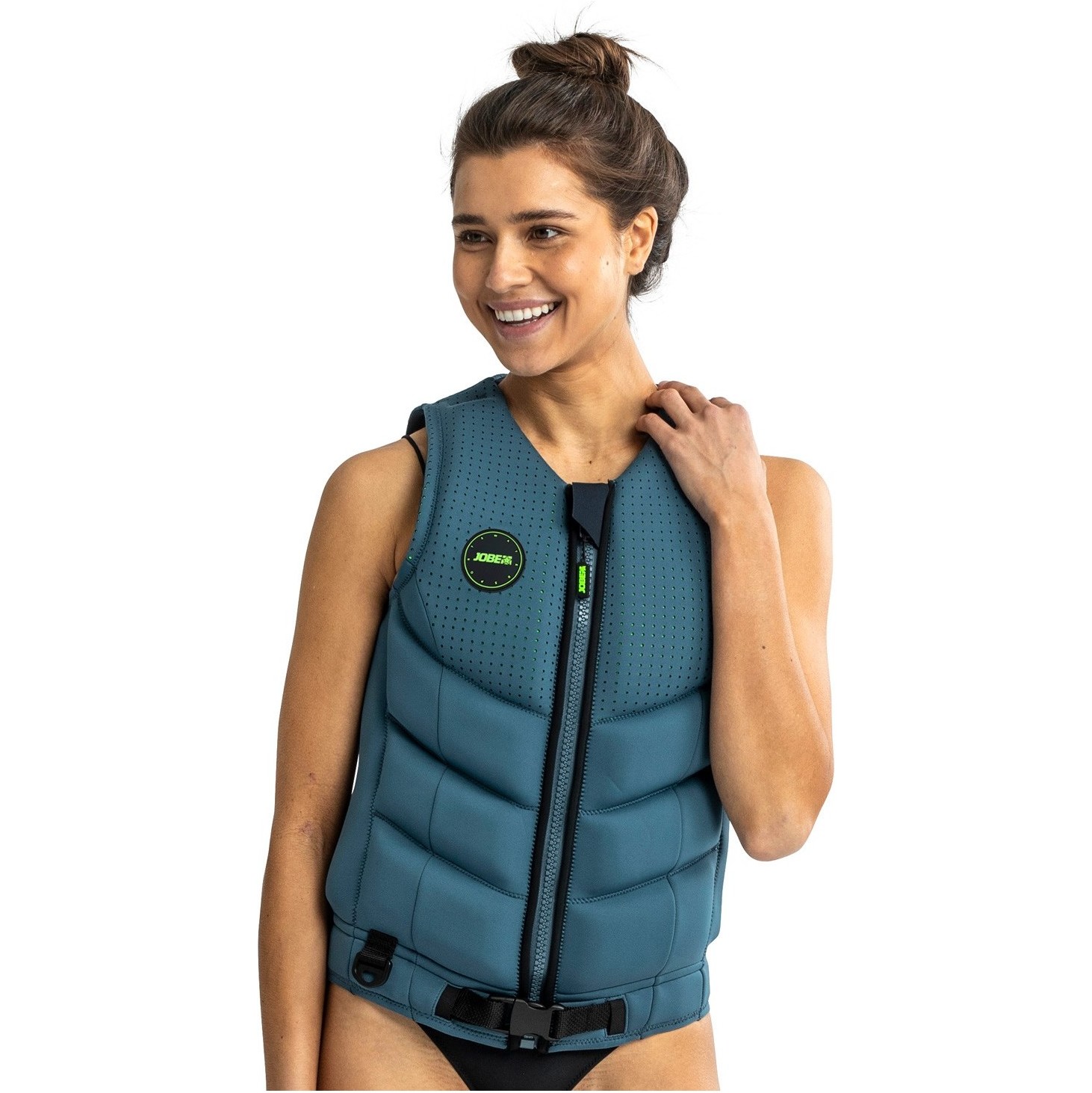 2025 Jobe Damesvest Fragment 50n 244922025 - Denimblauw
