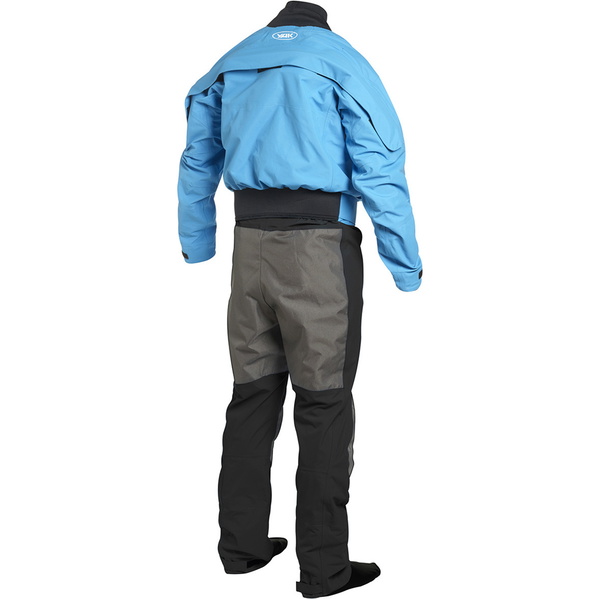 2019 Yak Voorhoede Wildwater / Kajak Drysuit Inc Onderbuik Blauw / Zwart 2734