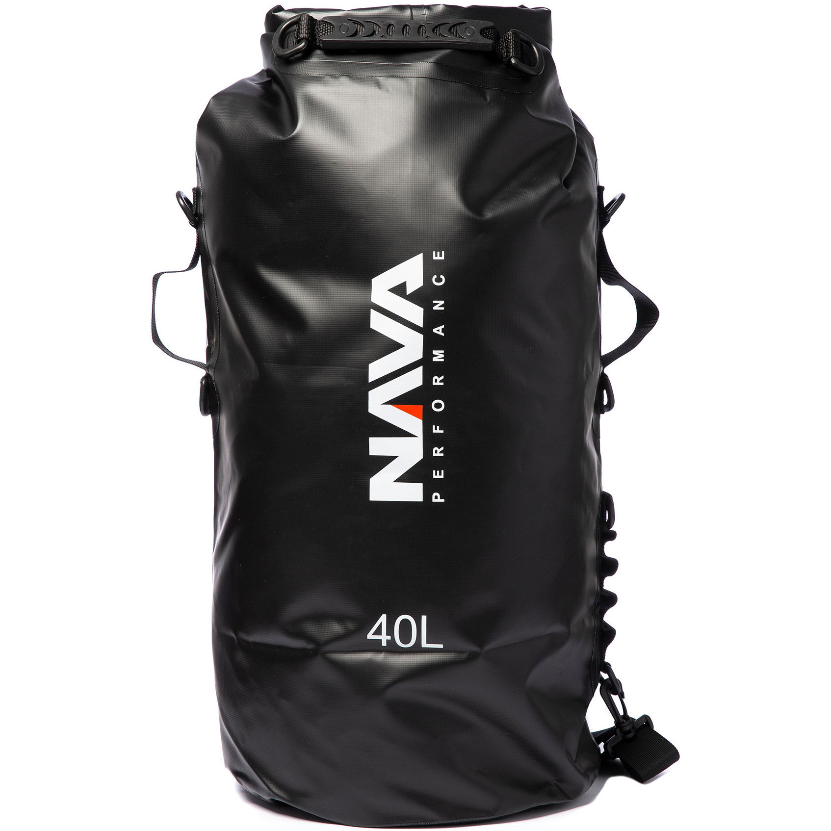 2026 Nava Performance 40l Drybag Met Rugzakriemen Nava005 - Zwart