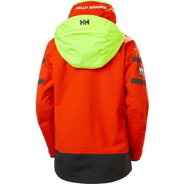 2021 Helly Hansen Dames Skagen Offshore Zeiljack & Broek Combiset - Cherrytomaat / Ebbenhout