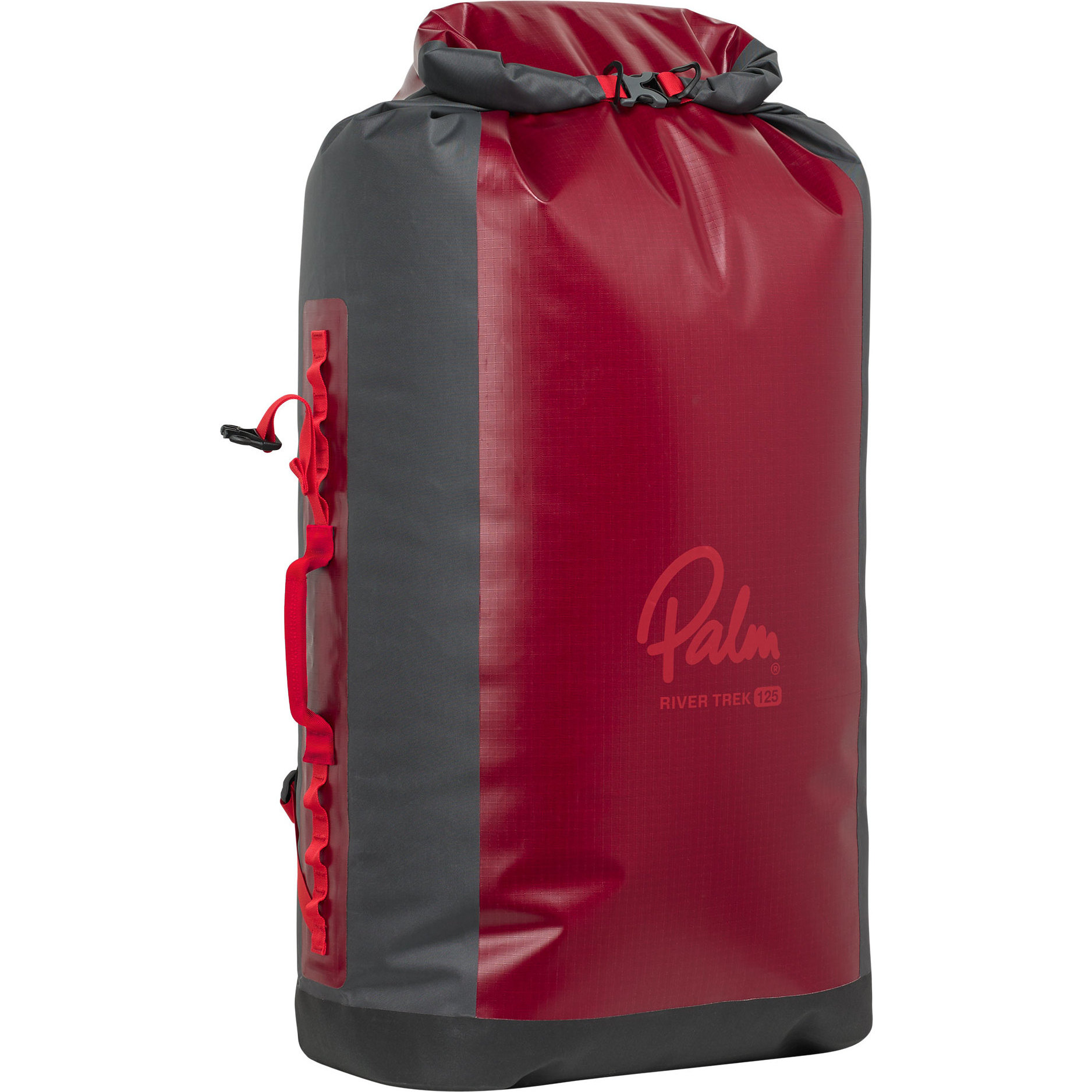 2026 Palm River Trek 125L Dry Rugzak 12348 - Chili / Jet Grey