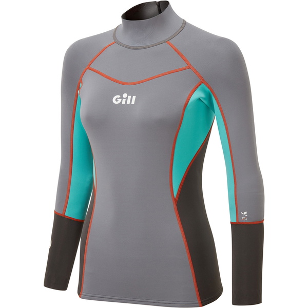 Gill Dames Zenlite 1.5mm Flatlock Neoprene Top 5003W - Steel Grey