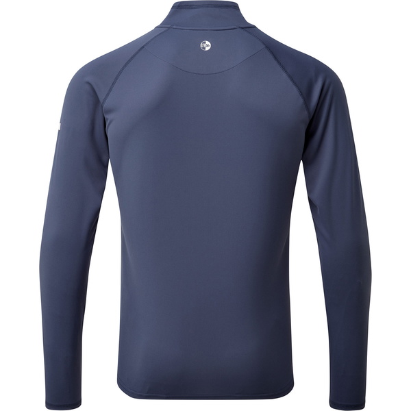 Gill UV UV-T-shirt Met Rits En Nek UV509 - Ocean