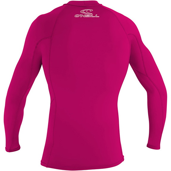 2026 O'Neill Jeugd Basis Skins Lange Mouw Lycra Vest Watermelon 3346