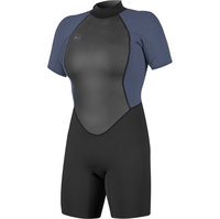 Dames Reactor II 2mm Rug Ritssluiting Shorty Wetsuit