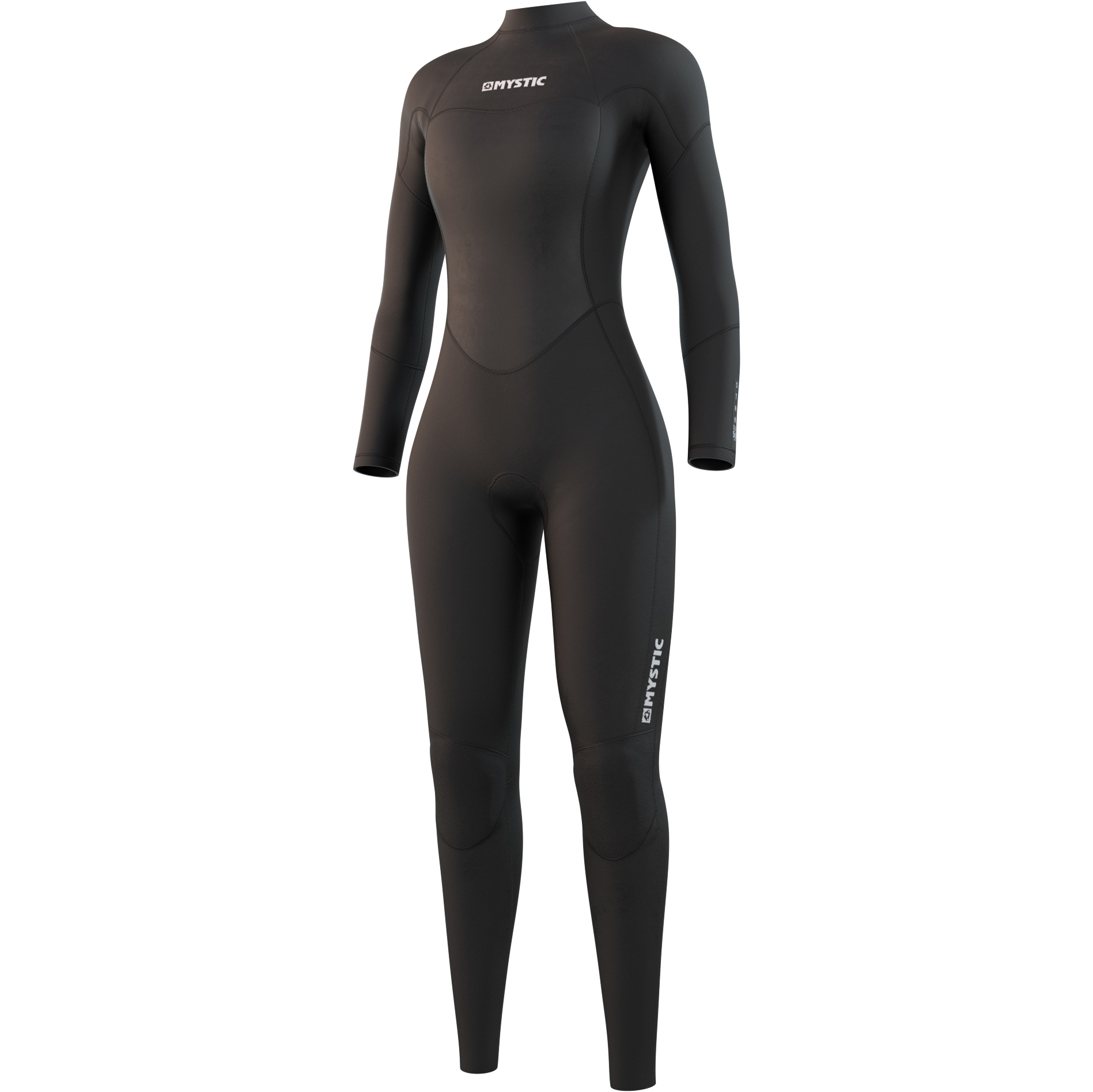 Mystic Womens Star 3/2mm Back Zip Wetsuit 210318 - Black