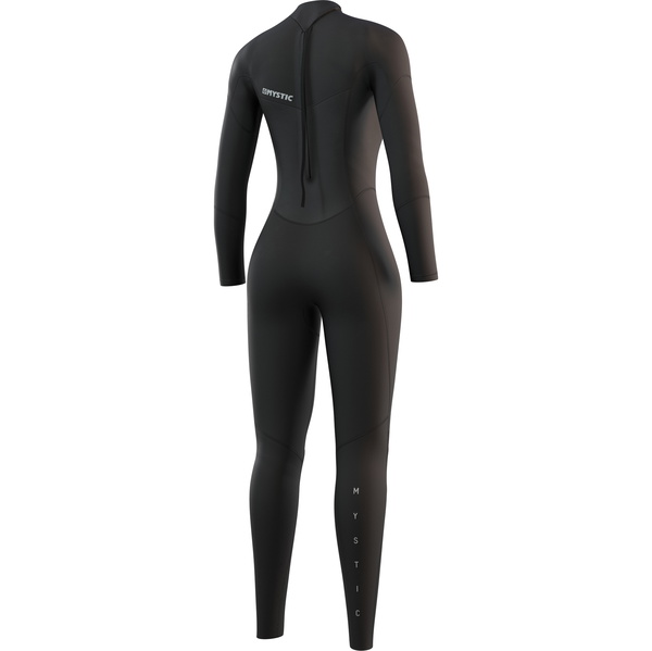 Mystic Womens Star 3/2mm Back Zip Wetsuit 210318 - Black