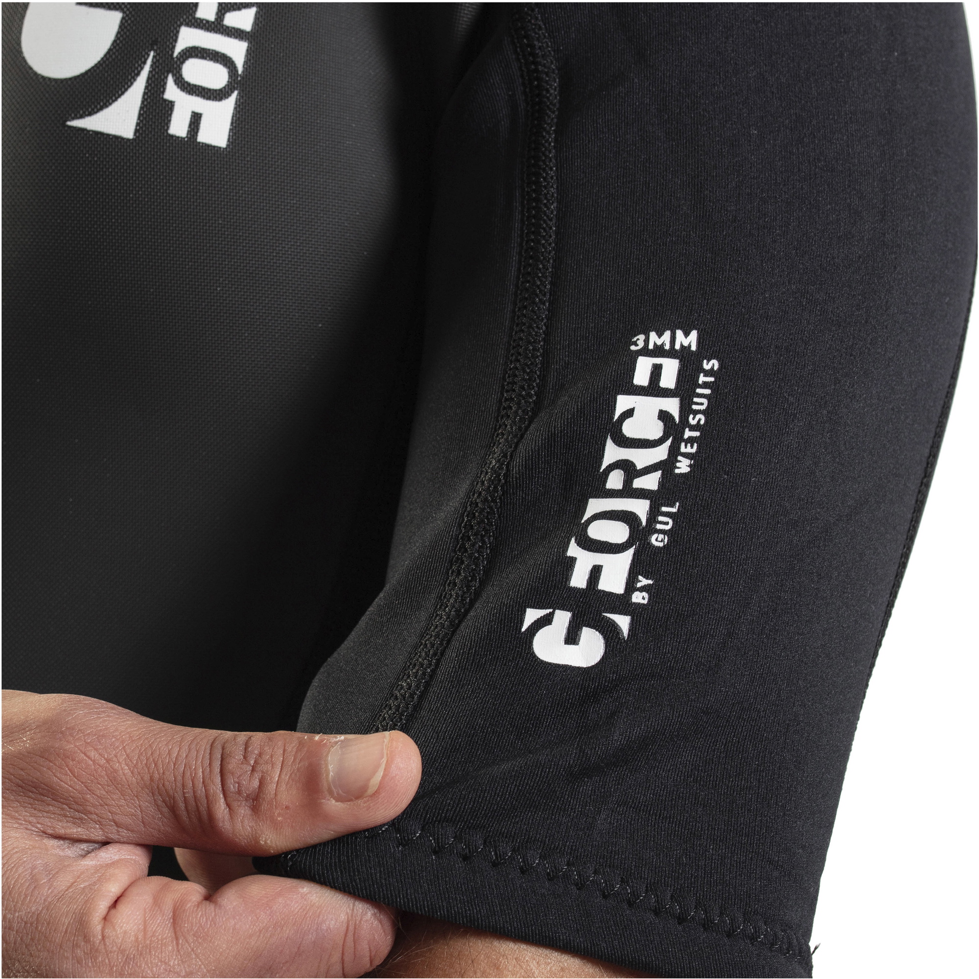 2026 Gul Heren G-Force 3mm Rug Ritssluiting Shorty Wetsuit GF3305-B7 - Black
