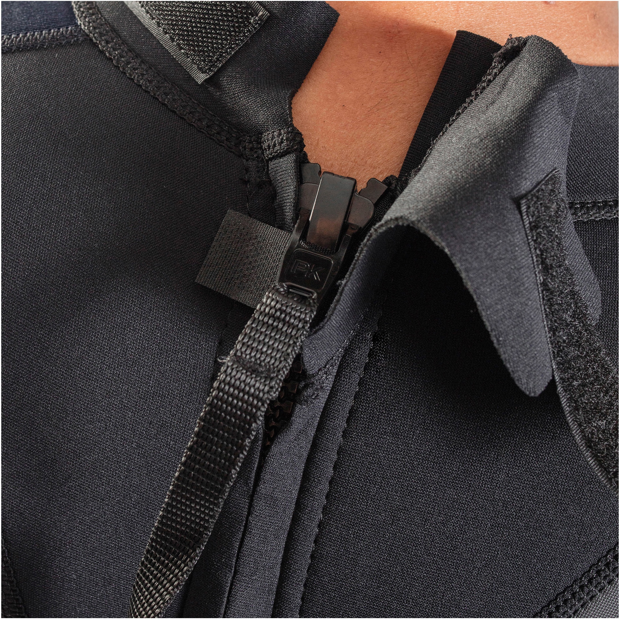 2026 Gul Heren G-Force 3mm Rug Ritssluiting Flatlock Wetsuit GF1305-B7 - Black / Navy