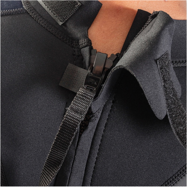 2026 Gul Heren G-Force 3mm Rug Ritssluiting Flatlock Wetsuit GF1305-B7 - Black / Navy