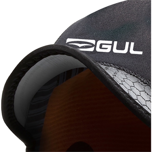 2026 Gul 3mm SDL Gepiekte Surfmuts HO0305-B9 - Black