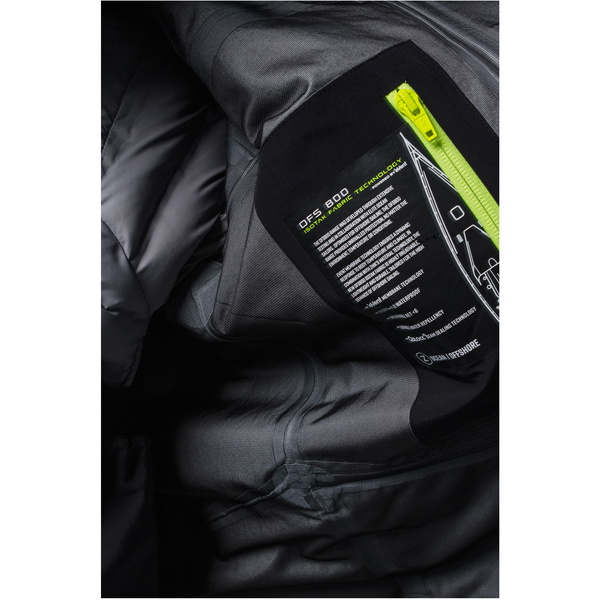 2026 Zhik Unisex OFS800 Offshore Zeiljas JKT-0860-U-BLK ------------------------------------------------------------------------------- Black