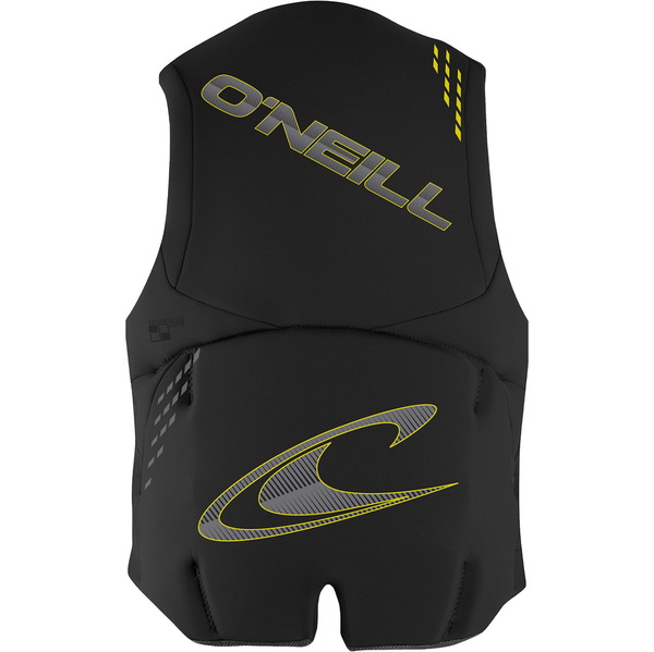2024 O'neill Heren Reactor Iso Impact Vest 3984eu - Zwart