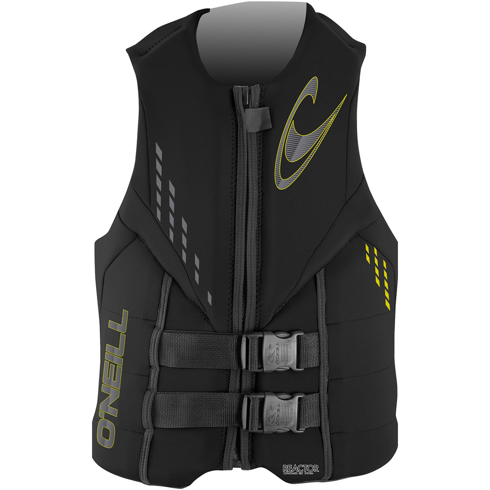 2024 O'neill Heren Reactor Iso Impact Vest 3984eu - Zwart