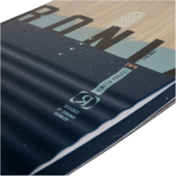 2022 Ronix Kinetik Project Springbox 2 Kabel Wakeboard 22220 - Navy / Grijs / Zwart